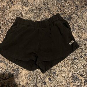 the north face sweat shorts